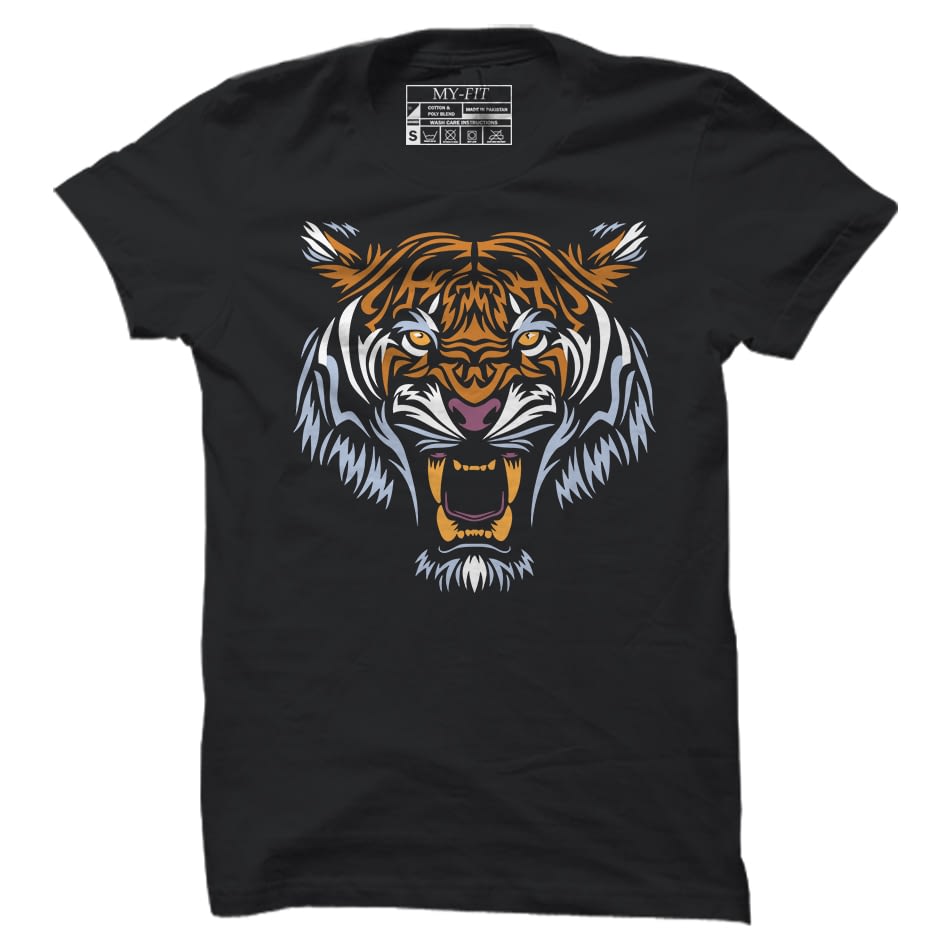 Tiger Face T-Shirt - Kraft7 Australia