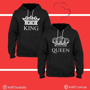 Hoodies that say queen clearance