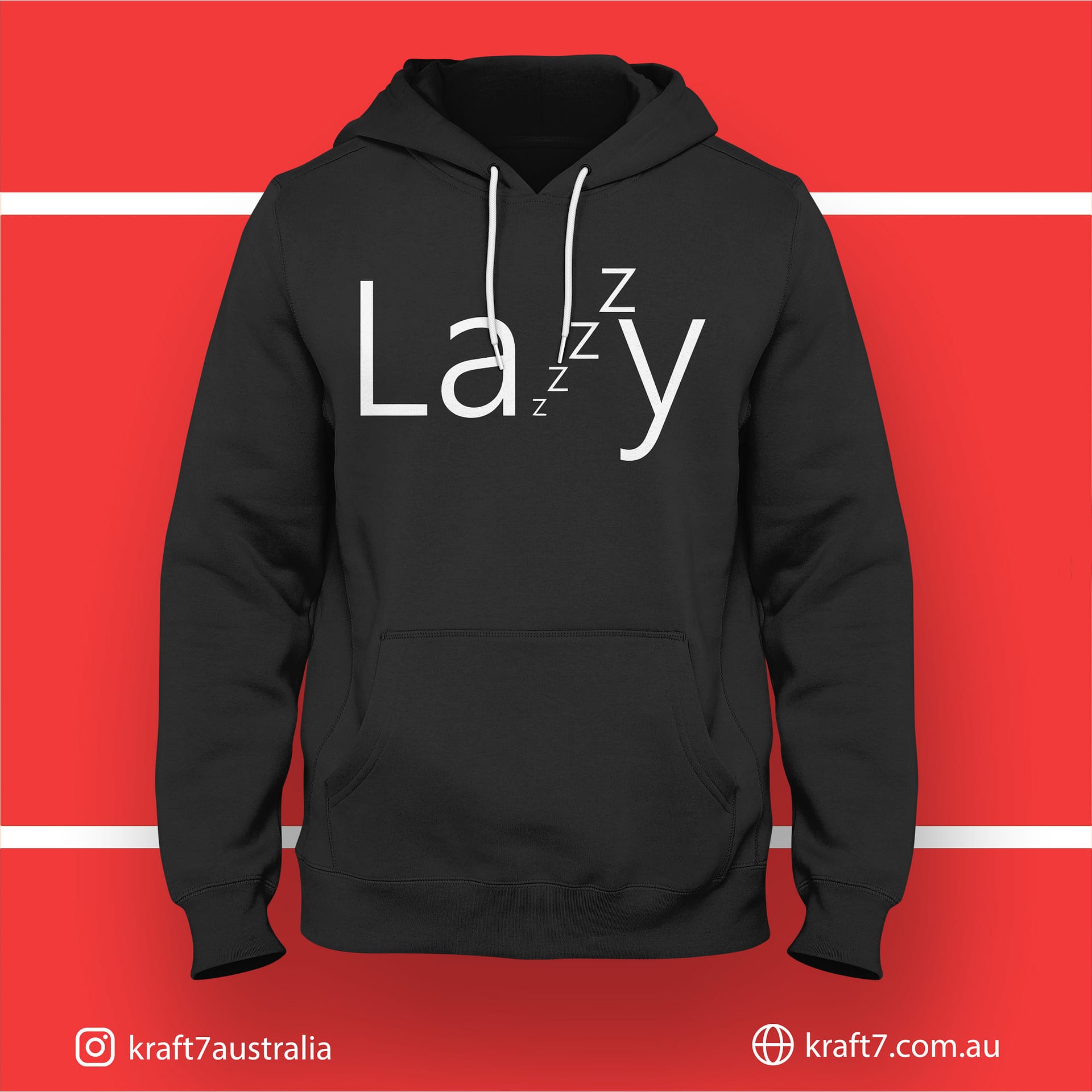 Plain lazy hoodie Clearance